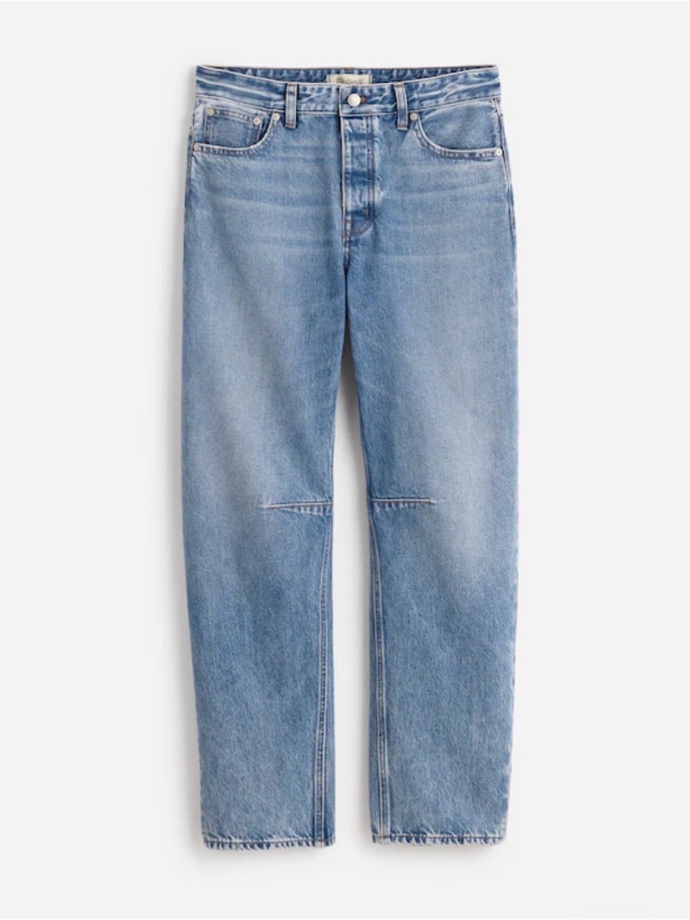Madewell: The Darted Barrel Jean in Dobbins Wash